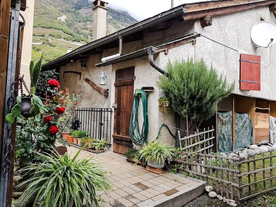 Вілла Fully, Valais Chalet Accueillant Avec Cheminee Екстер'єр фото